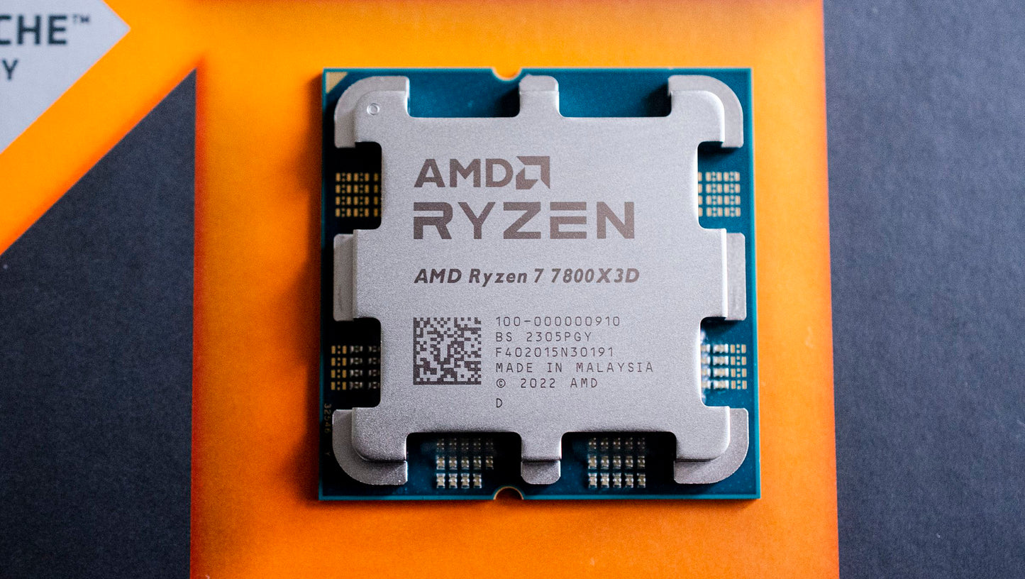 AMD Ryzen 7 7800X3D – Ryzen 7 7000 Series 8-Core 4.2 GHz Socket AM5 120W AMD Radeon Graphics Desktop Processor – 100-100000910WOF