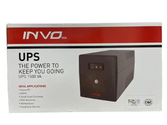 LINE INTERACTIVE UPS INVO 1500VA 600W