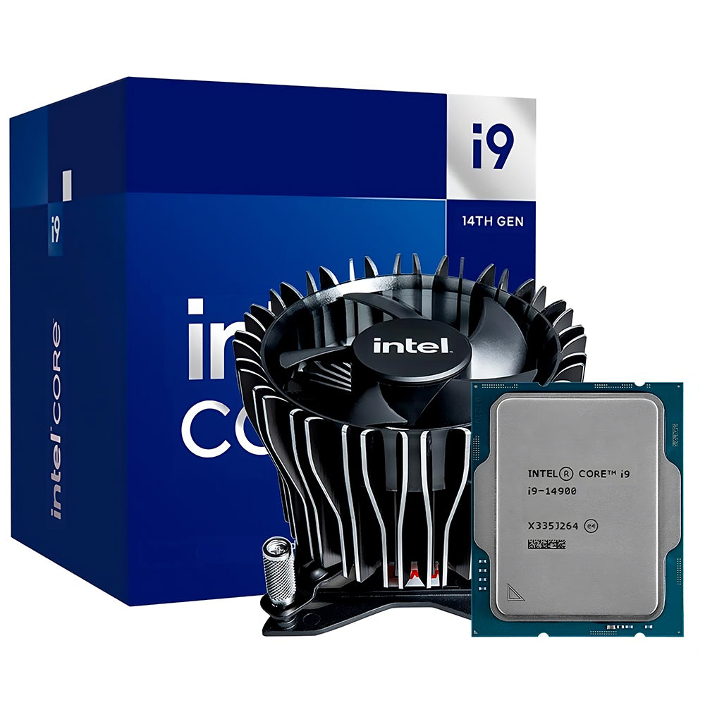 CPU Intel Core I9-14900 – Core I9 14th Gen Raptor Lake 24-Core (8P+16E) Up To 5.8 GHz LGA 1700 65W Intel UHD Graphics 770 Processor Boxed ; Includes Heatsink – CM8071504820609