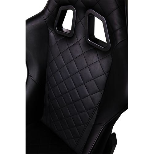 XIGMATEK HAIRPIN MATT BLACK CHAIR EN42425