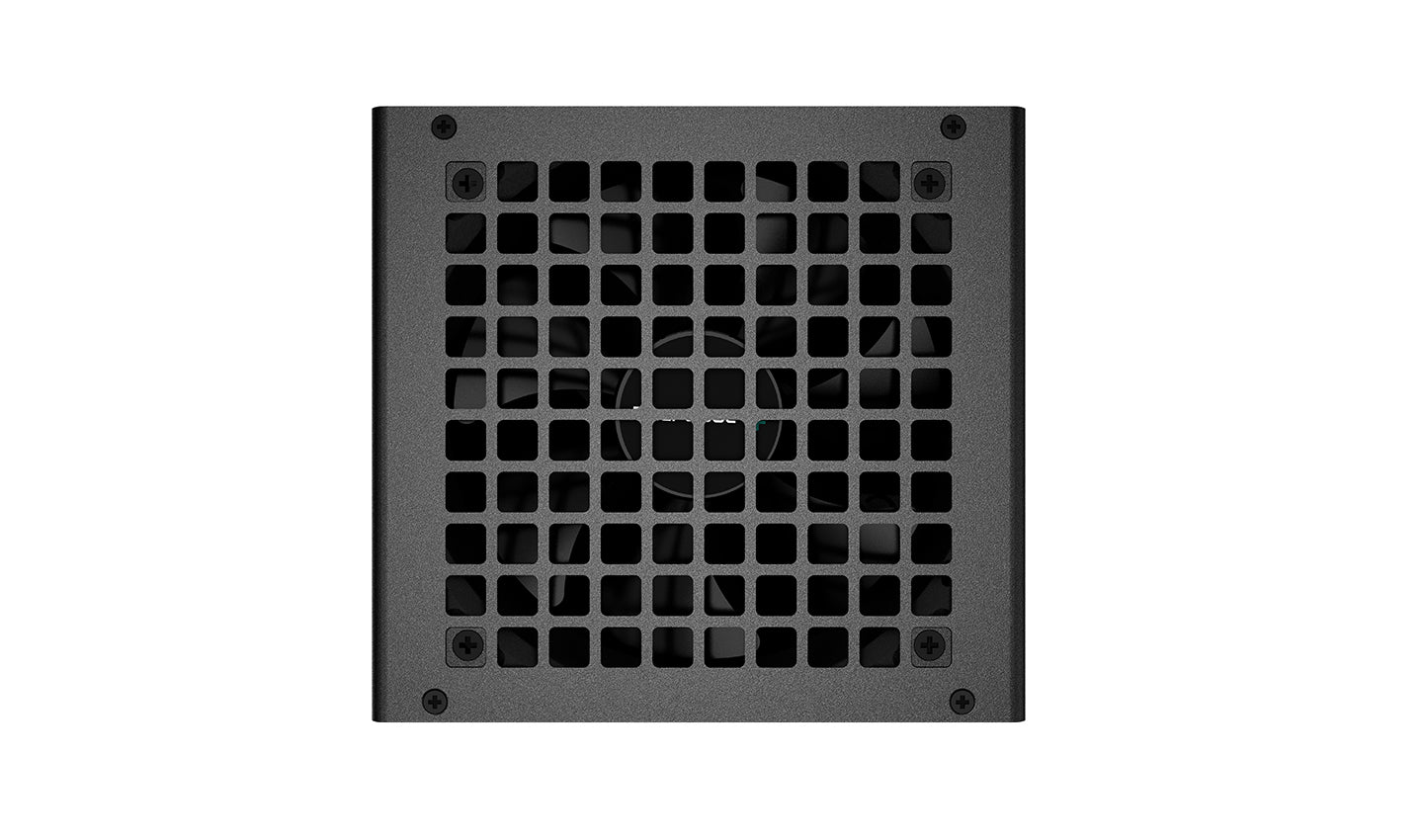 Deepcool PF500 PSU 500 Watts Power Supply Unit, 120mm Fan Size, Active PFC + Double Tube Forward, Hypro Bearing, 80 Plus Standard, 100-500ms Good Signal | R-PF500D-HA0B