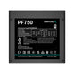 DeepCool PF750 ATX 12V Power Supply Unit, 750W Power, 80 Plus Standard Certification, Active PFC + Double Tube Forward 750Watts, 5% Efficiency, 120mm Fan Size – Black