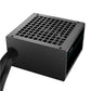 Deepcool PF500 PSU 500 Watts Power Supply Unit, 120mm Fan Size, Active PFC + Double Tube Forward, Hypro Bearing, 80 Plus Standard, 100-500ms Good Signal | R-PF500D-HA0B