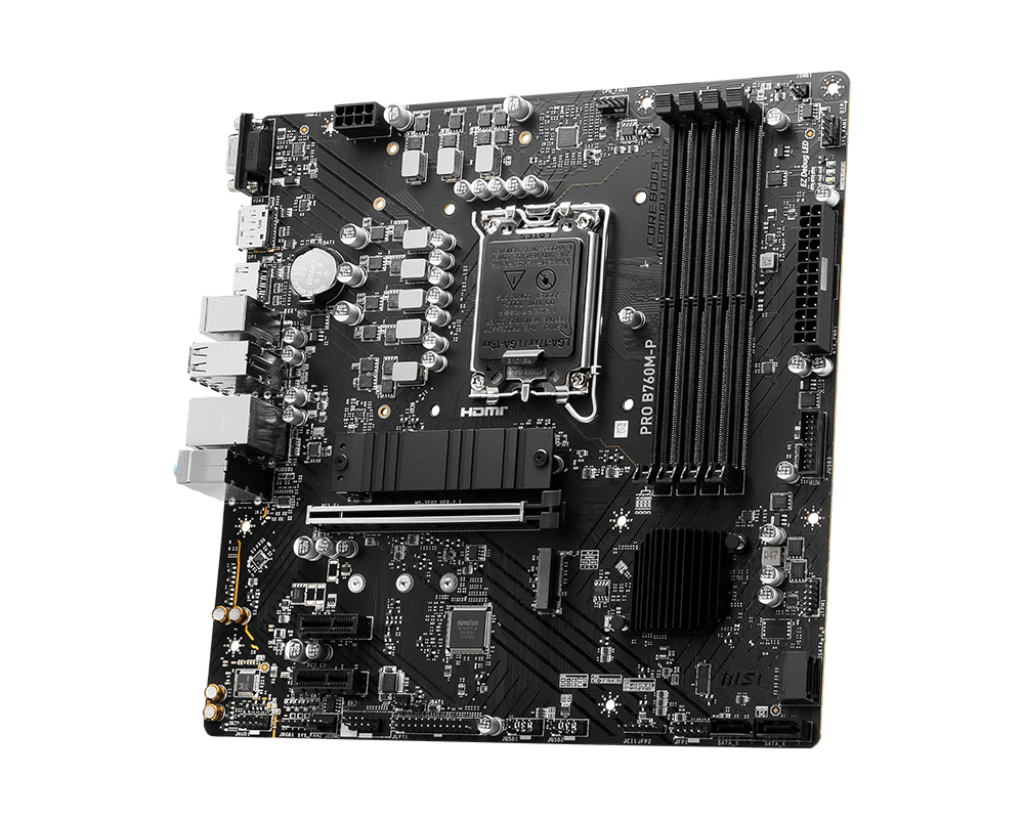 MSI PRO B760M-P DDR5 MOTHERBOARD