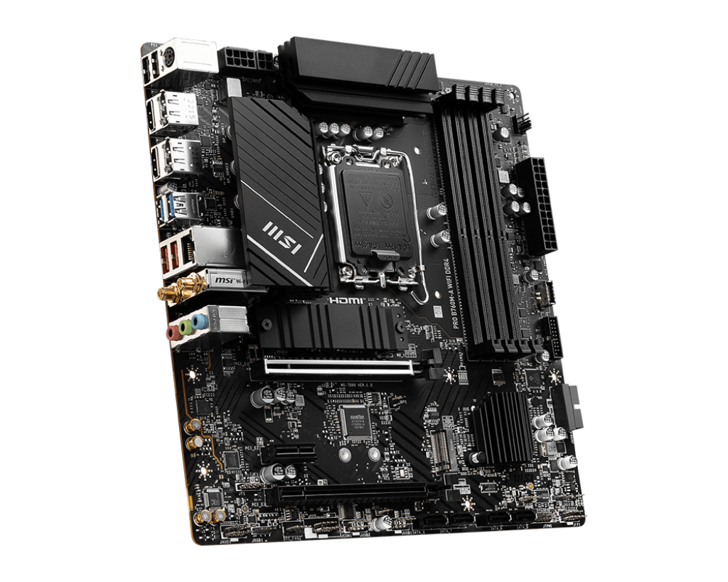 MSI PRO B760M-A WIFI DDR4 MOTHERBOARD 911-7D99-001