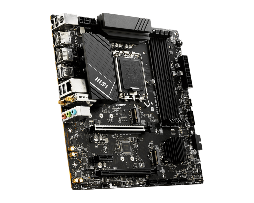 MSI PRO B760M-A WIFI DDR5 MOTHERBOARD (911-7D99-012)