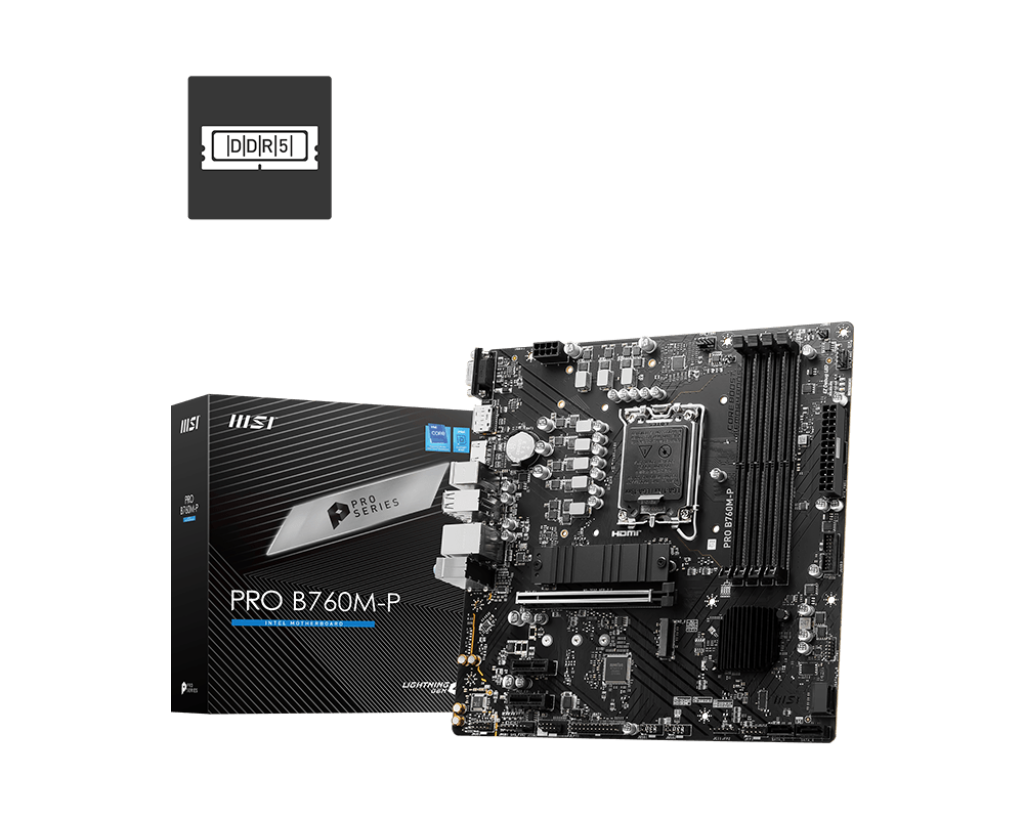 MSI PRO B760M-P DDR5 MOTHERBOARD