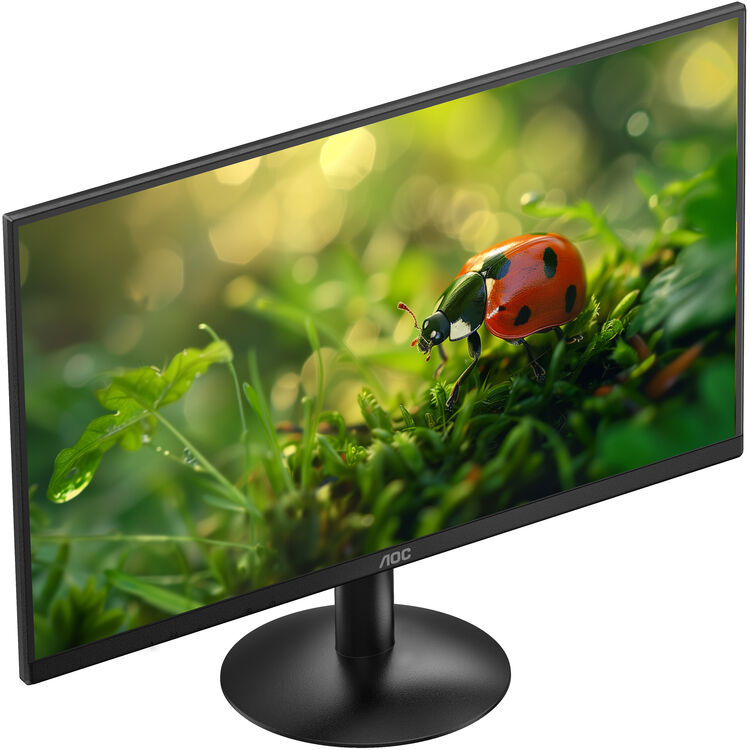 AOC  23.8-Inch Full HD IPS Monitor With 120Hz Refresh Rate, 1ms MPRT, Adaptive-Sync, HDMI 1.4, Low Blue Mode, And 3-Sided Frameless Design | 24B30H2/71