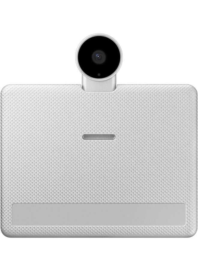 27 inch ViewFinity S9 5K QLED Matte display with Detachable Webcam Compatible with Mac Smart TV App, Bixby, Thunderbolt™ 4, Ergonomic Design, Color Support 1B Silver