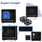 Fractal Design Define 7 XL Black Solid Full Tower Case With Dual-Layout Interior, E-ATX Compatibility, 18-Drive Storage Support, Massive Cooling Flexibility, Sound-Damped Panels , For Ai Gaming ,  Double Processor , Double Optical Drive,  Server Build