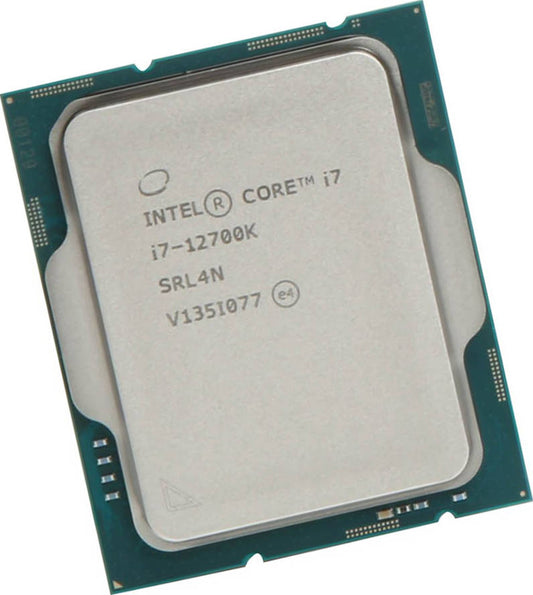 intel Core I7-12700K CPU Gaming Desktop Processor With Integrated Graphics And 12 (8P+4E) Cores Up To 5.0 GHz Unlocked LGA1700 600 Series Chipset 125W “Tray – NO BOX”