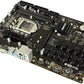 Biostar TB360-BTC PRO 2.0 Motherboard Core I7 I5 I3 Intel 8th 9th Gen LGA1151 Intel B360 Support Dual Channel DDR4 1866/ 2133/ 2400/ 2666 MHz, 12 GPU Mining Motherboard Upgraded Model