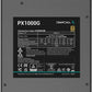 DeepCool PX1000G Power Supply 1000w ATX 3.0 Fully Modular 80 PLUS Gold PSU Cybenetics Platinum With PCI-E Gen 5.0 12VHPWR Ports And 105℃ Japanese Capacitors Hybrid Mode 135mm FDB Fan