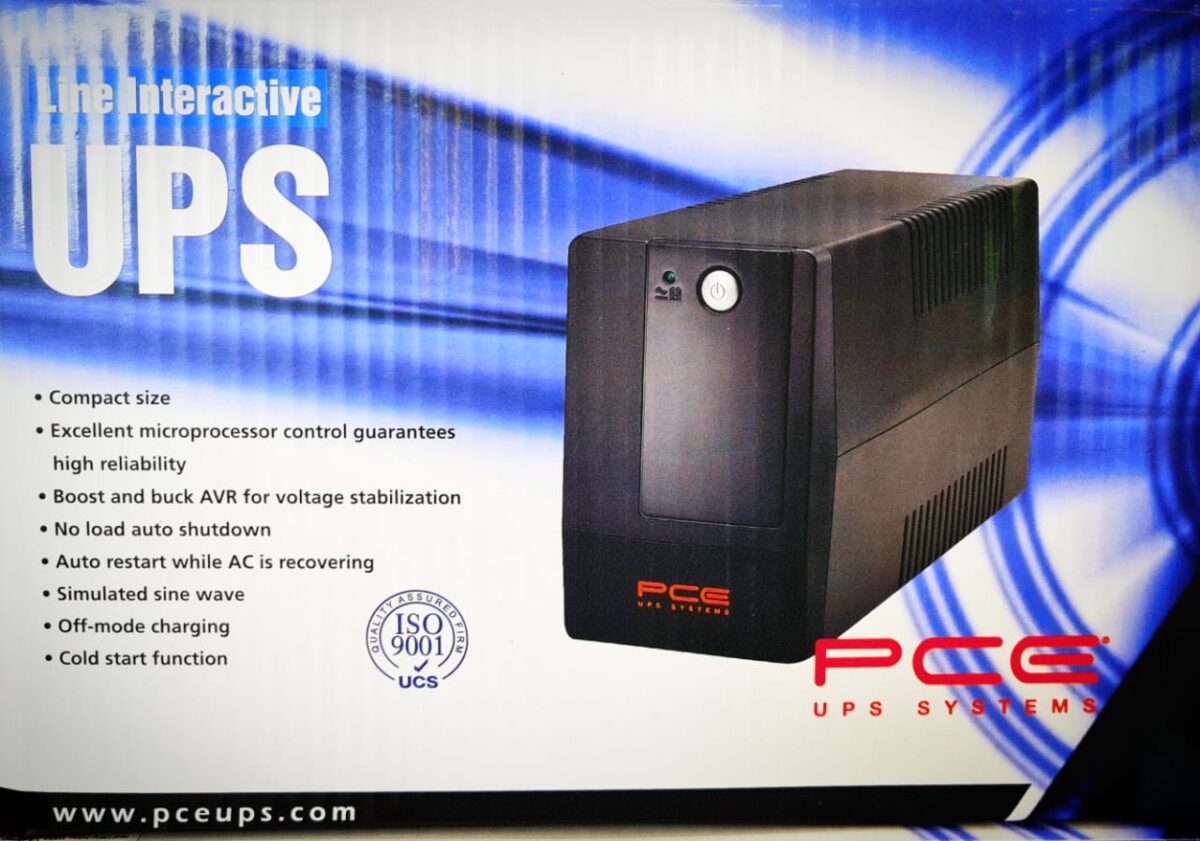 PCE UPS SYSTEM M8-700 650VA 360W