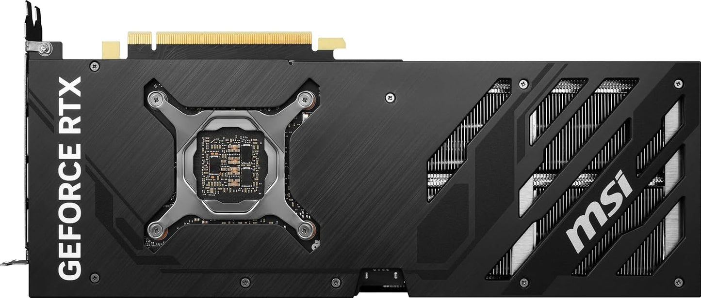 MSI GeForce RTX 4070 Ti SUPER VENTUS 3X OC Graphics Card, 16GB GDDR6X 256-Bit Memory, 2640 MHz Boost Clock, 21Gbps Mmeory Speed, 8448 CUDA, PCI E Gen 4, DPx 3 / HDMI X 1 | 912-V513-627