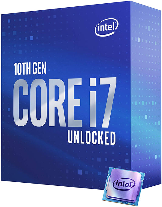 Intel Core I7-10700K Desktop Processor 8 Cores Up To 5.1 GHz Unlocked LGA1200 Intel 400 Series Chipset