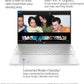 HP Pavilion 15 Intel® Core™ I7-1355U | 16 GB DDR4-3200 RAM , 256 GB NVMe™ M.2 SSD | 15.6 Inch FHD + Intel® Iris® Xe Graphics | Windows 11 Home | Wi-Fi 6 , Bluetooth® 5.3 | Natural Silver