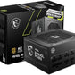 MSI MAG A750GL PCIE 5 & ATX 3.0 Gaming Power Supply – Full Modular – 80 Plus Gold Certified 750W -Supports NVIDIA® GeForce RTX 40 Series Graphics Cards –  Black