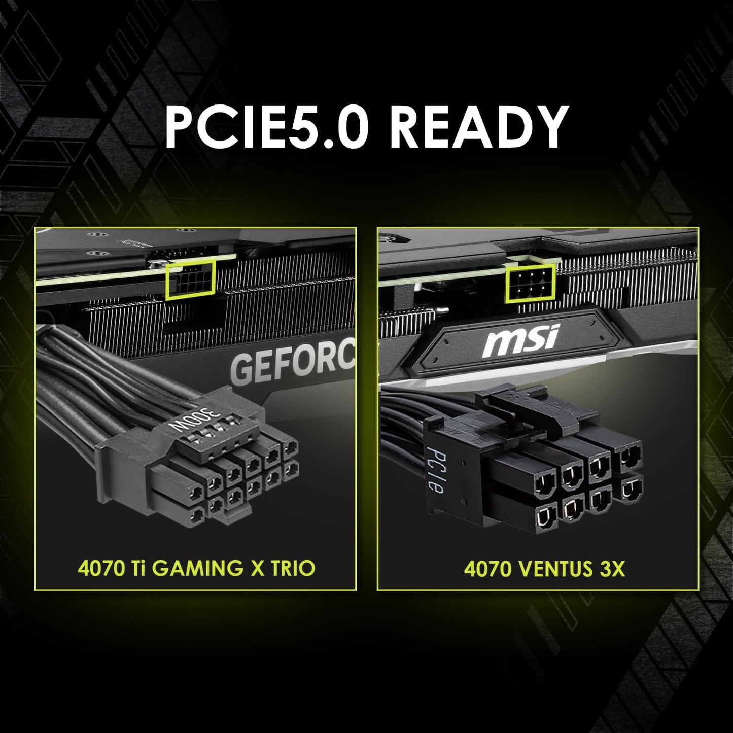 MSI MAG A750BN PCIE 5 Gaming Power Supply – PCIE 5.0 Ready – 80 Plus Bronze Certified 750w – 120mm Fan – Active PFC DC To DC Power Design  – ATX PSU – BLACK