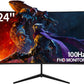 DAHUA B-Series  24” FHD Monitor , 100 Hz Micro Bezel Design VA Panel With 5MS Response , 1920 X 1080p Resolution , VESA , 178° Extra-Wide Viewing , Built-In Speakers , Anti-Blue Light Eye Protection