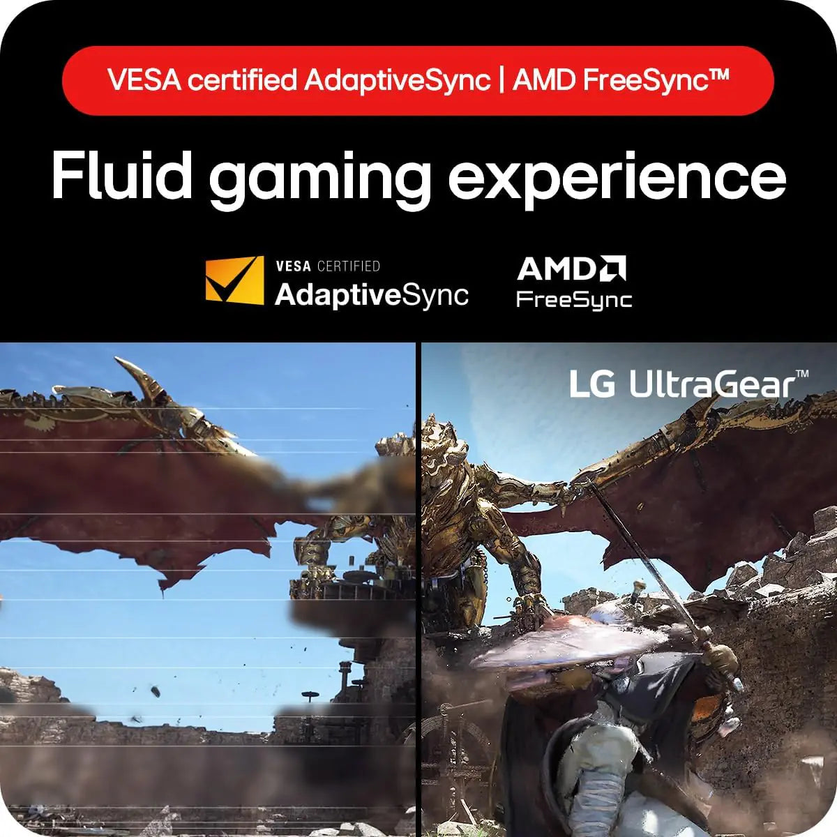 LG 32″ UltraGear™ QHD 180Hz 1ms VA Curved Gaming Monitor with HDR10, AMD FreeSync™, 99% sRGB, Dynamic Action Sync, Crosshair, and Three-Side Virtually Borderless Design