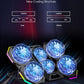 Laptop Cooling Pad, Gaming Laptop Cooling Stand with RGB Light, 6 Quiet Cooling Fans, 6 Height Adjustable and Dual USB Ports for 11 to 15.6 Inch Laptops ,  Extra iPad/Phone Stand