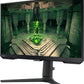 SAMSUNG Odyssey G4 Series 25-Inch FHD Gaming Monitor, IPS, 240Hz, 1ms, G-Sync Compatible, AMD FreeSync Premium, HDR10, Ultrawide Game View, DisplayPort, HDMI, Fully Adjustable Stand