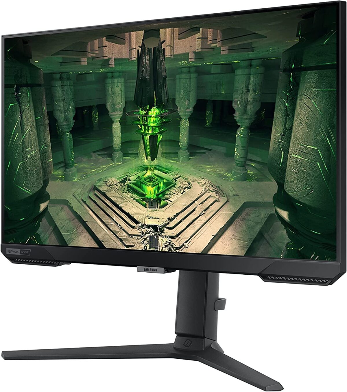SAMSUNG Odyssey G4 Series 25-Inch FHD Gaming Monitor, IPS, 240Hz, 1ms, G-Sync Compatible, AMD FreeSync Premium, HDR10, Ultrawide Game View, DisplayPort, HDMI, Fully Adjustable Stand