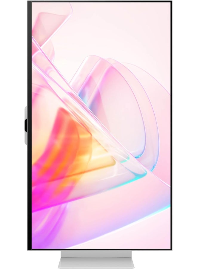 27 inch ViewFinity S9 5K QLED Matte display with Detachable Webcam Compatible with Mac Smart TV App, Bixby, Thunderbolt™ 4, Ergonomic Design, Color Support 1B Silver