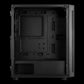 GAMDIAS ARGUS E4 ELITE GAMING ARGB PC CASE , Sync With 5V ARGB Motherboard , Tempered Glass , Up To ATX Motherboards , 1 Built-In 120mm Rear Fan – BLACK