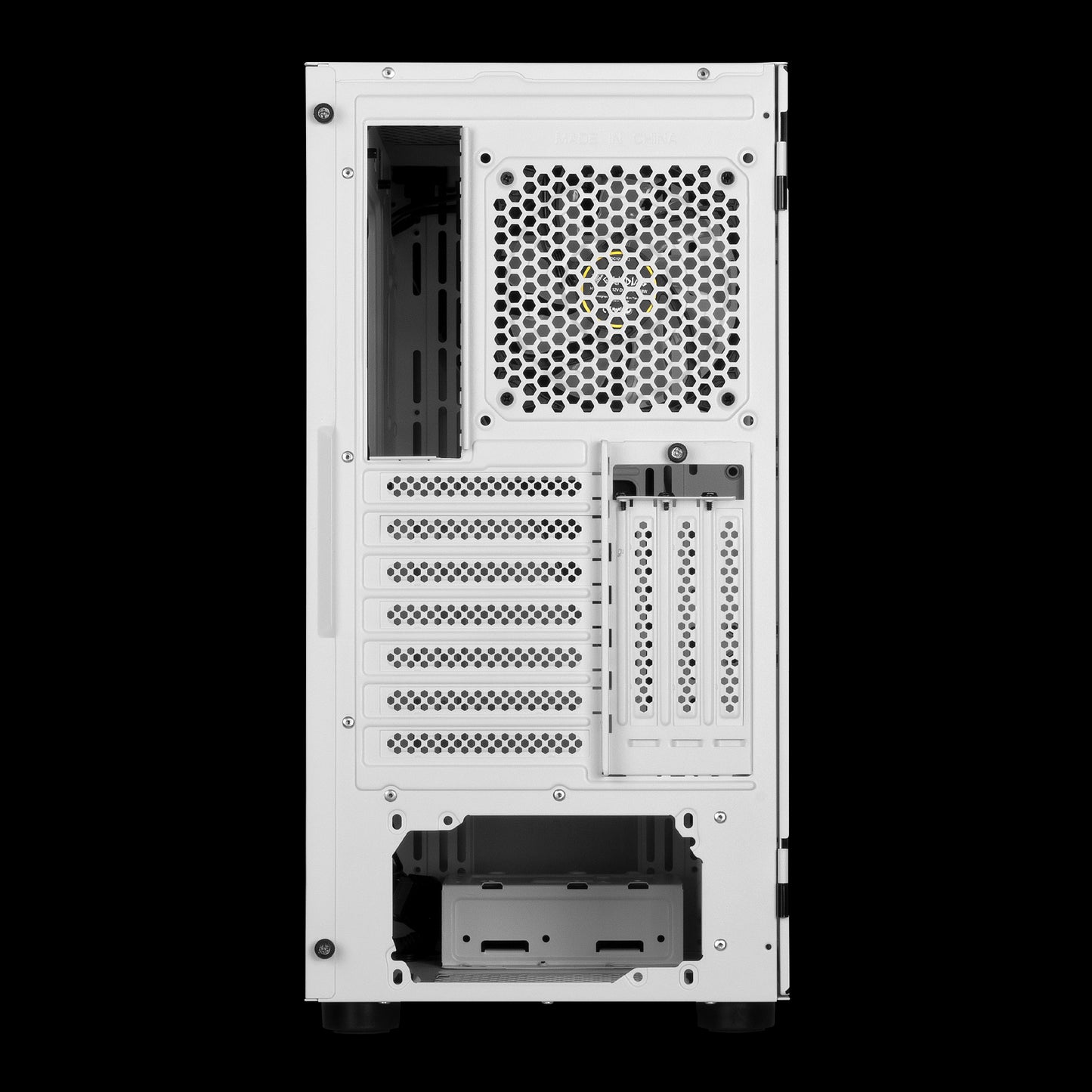 GAMDIAS ARGUS E4 ELITE GAMING ARGB PC CASE , Sync With 5V ARGB Motherboard , Tempered Glass , Up To ATX Motherboards , 1 Built-In 120mm Rear Fan – BLACK