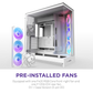 NZXT H9 Flow RGB Large Dual-Chamber Mid-Tower ATX Airflow BLACK Case With Mesh Panels, 10-Fan Support, 420mm Radiator Space, 435mm GPU Clearance, And Back-Connect Ready