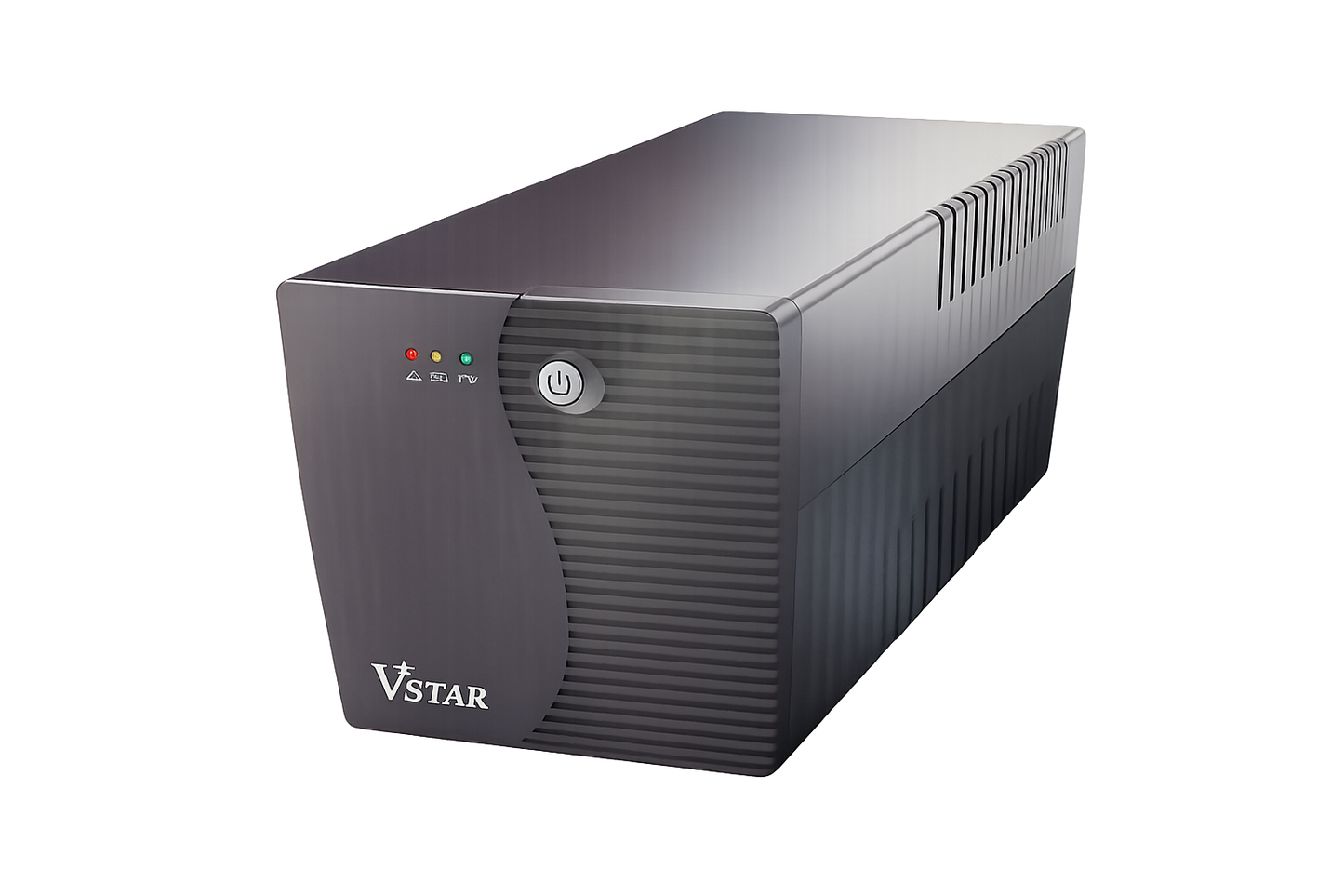 VSTAR UA80 800VA UPS | Compact Power Backup | 230V Output | Battery Included | For PCs, Routers, POS & More | Universal Outlet Design | Available in Black | Model UPS-U80