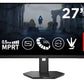 Lenovo Legion 27Q-10 27-inch IPS QHD 240Hz Gaming Monitor , 0.5ms MPRT, FreeSync Premium, G-SYNC Compatible, 99% sRGB , HDR10 Compliance , Tilt – Swivel – Height Adjustable | 68C6GAC4EU