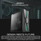 DeepCool GENOME III Full-Tower PC Case With Integrated 420mm AIO Liquid Cooling, 5.5-Inch LCD Screen, E-ATX Support, Anti-Leak Reservoir & Premium RGB Design