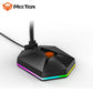 MEETION MC13 RGB USB Gaming Microphone | 360° Gooseneck, Noise Reduction, Omnidirectional Pickup, High-Performance Chip, Plug & Play, One-Key Mute, 2.2m Cable, Black