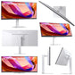 LG 34 Inch UltraWide FHD IPS Gaming Monitor With 21:9 Display, 2560×1080 Resolution, 100Hz Refresh Rate, 1ms MBR, DisplayHDR 400, USB Type-C Connectivity, Adjustable Stand | WHITE ~ 34U530A-W