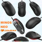 COUGAR Minos Neo Symmetrical Wired Gaming Mouse | PixArt PAW3327 Optical Sensor | 6,200 DPI | 1,000 Hz Polling Rate | Ultra-Lightweight 63g | RGB Lighting | Omron 30M Switches | BLACK