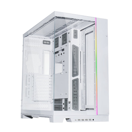 Lian Li O11 Dynamic EVO XL Full Tower E-ATX Case – Dual TG Panels, ARGB, Up to 3×420mm Radiators, Modular Layout, Enhanced Airflow, Height-Adjustable Motherboard Tray