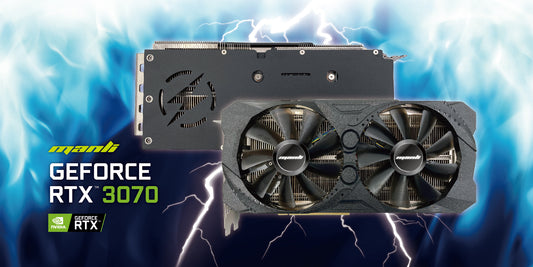 Manli GeForce RTX 3070 8GB LHR GDDR6 Graphics Card Used