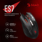 bloody ES7 RGB ESPORTS GAMING MOUSE , 6000 CPI 5-Level Adjustable , Self-Customize M Button , Bloody Esports Software , 1ms Key Response , PixArt Optical Engine Sensor – BLACK