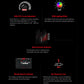 bloody ES7 RGB ESPORTS GAMING MOUSE , 6000 CPI 5-Level Adjustable , Self-Customize M Button , Bloody Esports Software , 1ms Key Response , PixArt Optical Engine Sensor – BLACK