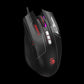 bloody ES7 RGB ESPORTS GAMING MOUSE , 6000 CPI 5-Level Adjustable , Self-Customize M Button , Bloody Esports Software , 1ms Key Response , PixArt Optical Engine Sensor – BLACK