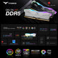 TEAMGROUP T-Force Delta RGB DDR5 Ram Kit 32GB (2x16GB) 5600MHz PC5-44800 CL32 Desktop Memory Module Ram For 600 700 Series Chipset XMP 3.0 Ready Black – FF3D532G5600HC32DC01