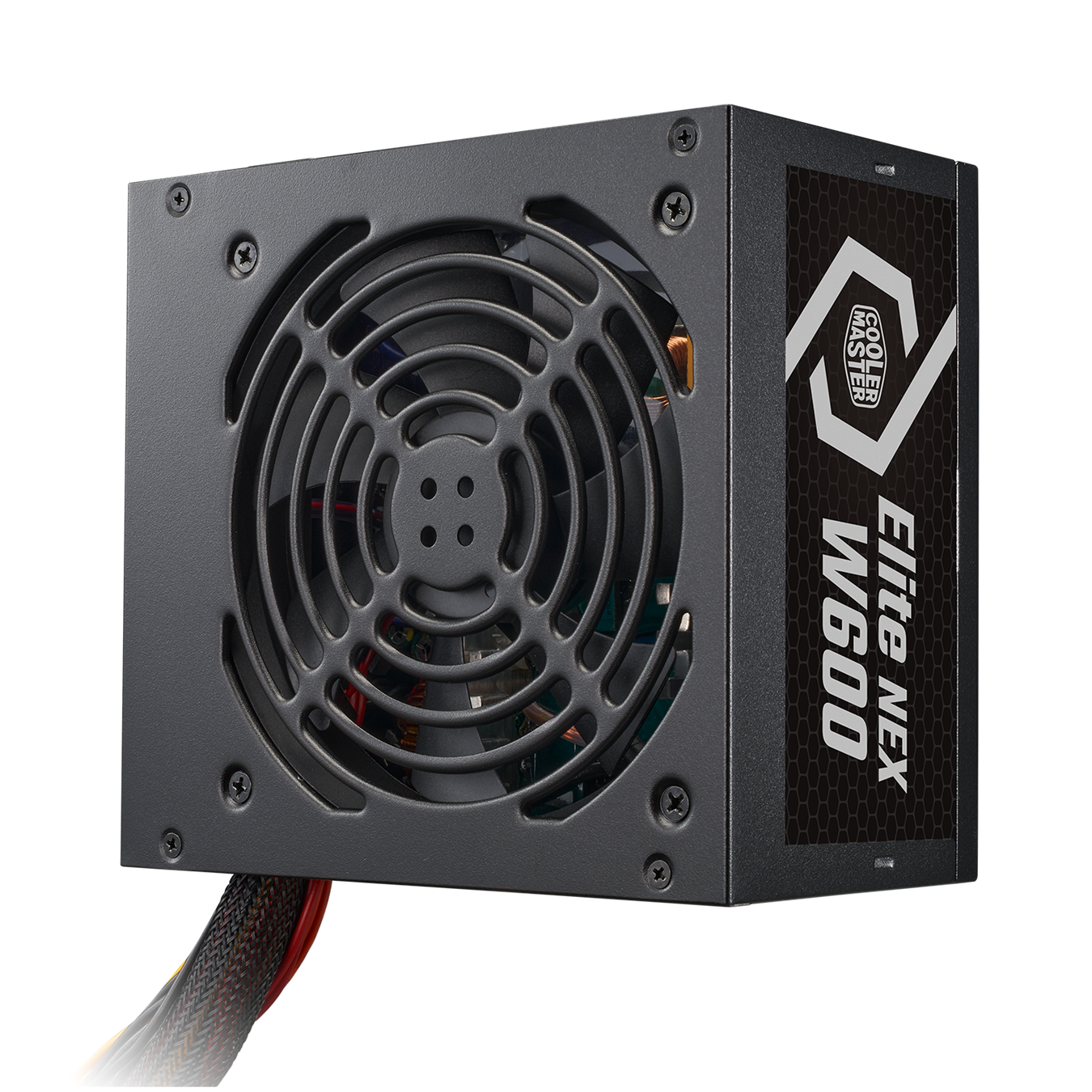 ELITE NEX WHITE W600 230V POWER SUPPLY ; 80 Plus Standard Certified Efficiency ; NON-MODULAR PSU ; Active PFC ; Dual Forward Topology Design ; 120MM FAN ; ATX 12V Ver. 2.41 – BLACK