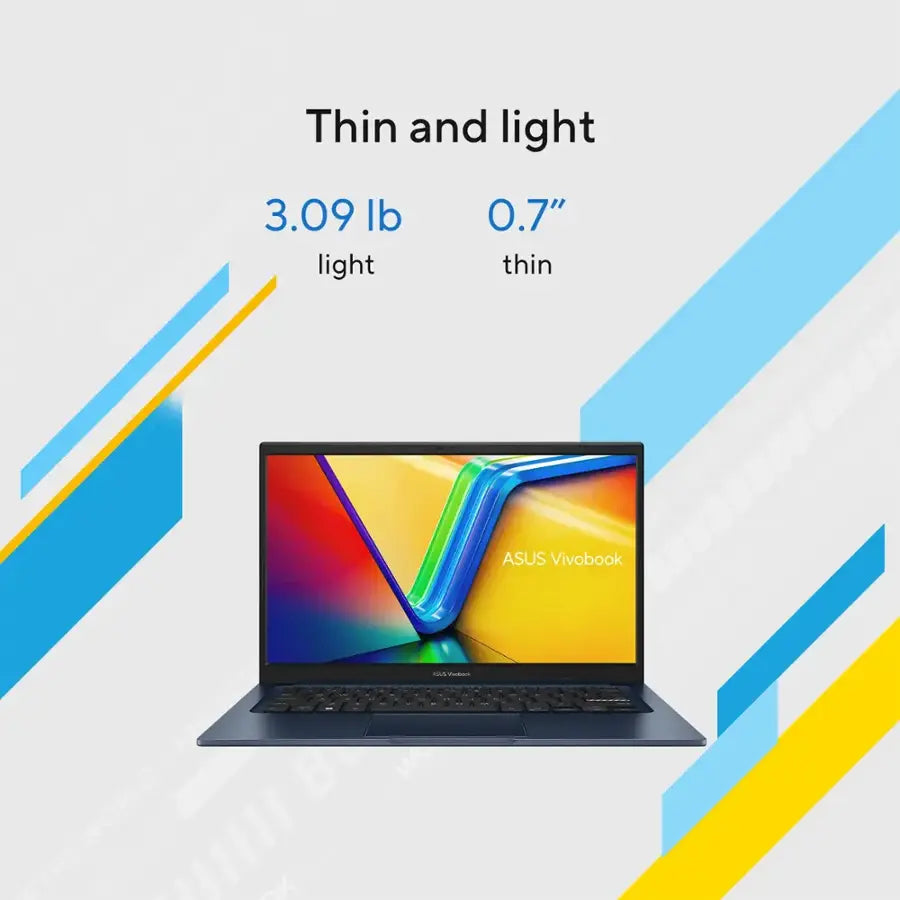 ASUS Vivobook 14 X1404VA Intel® Core i5-1334U | 12GB DDR4 RAM ; 256GB NVMe™ SSD | 14-inch FHD IPS Display | Intel Iris Xᵉ Graphics | Windows 11 | Quiet Blue