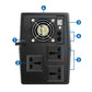 PROLINK Enerhome Ups 2kva Line Interactive With AVR | PRO2000