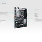 ASUS PRIME Z790-V AX Motherboard DDR5 LGA1700 Intel Core 14th 13th 12th Gen Processors , 4 X DIMM Slots , PCIe 5.0 Connectivity , Two-Way AI Noise Cancellation , Addressable Gen 2 Headers- 90MB1HF0-MVAAY0