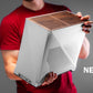 Fractal Era 2 Silver Mini-ITX PC Case With Anodized Aluminum Body, Walnut Top Panel, PCIe 4.0 Riser, 280 Mm AIO Support, Dual Aspect PWM Fans, 4×2.5-Inch Drive Mounts, 3-Slot GPU Compatibility ~ FD-C-ERA2N-01