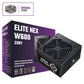 ELITE NEX WHITE W600 230V POWER SUPPLY ; 80 Plus Standard Certified Efficiency ; NON-MODULAR PSU ; Active PFC ; Dual Forward Topology Design ; 120MM FAN ; ATX 12V Ver. 2.41 – BLACK